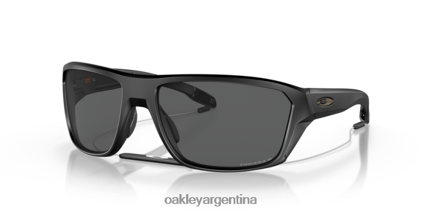 Oakley tiro dividido NBFV42301 gafas lentes prizm polarizadas negras, montura negra mate