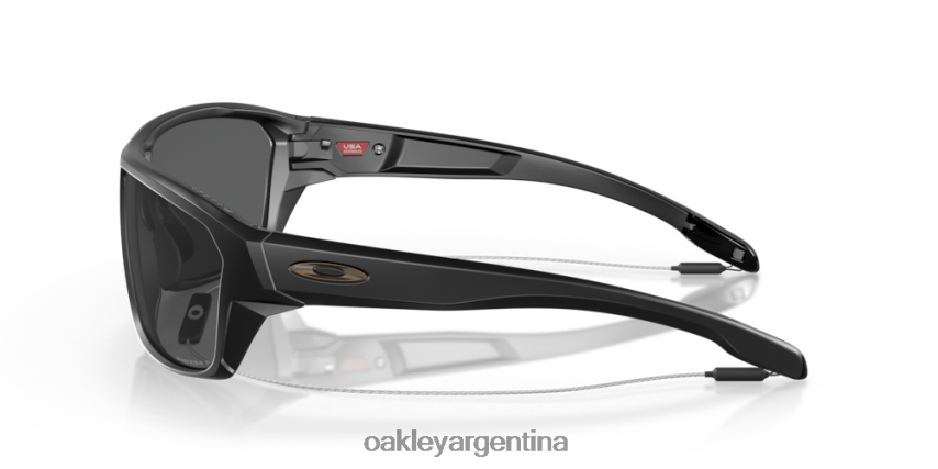 Oakley tiro dividido NBFV42301 gafas lentes prizm polarizadas negras, montura negra mate