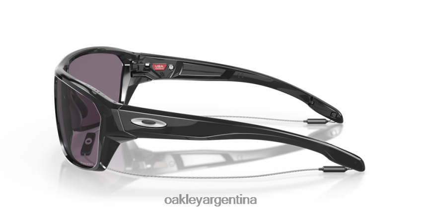 Oakley tiro dividido NBFV42305 gafas lentes prizm gris, montura tinta negra