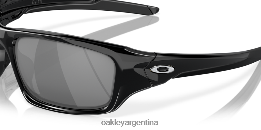 Oakley válvula NBFV42773 gafas lentes de iridio negro, montura negra pulida