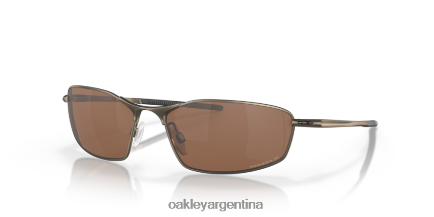 Oakley bigote NBFV42369 gafas lentes polarizadas prizm tungsteno, montura de peltre satinado