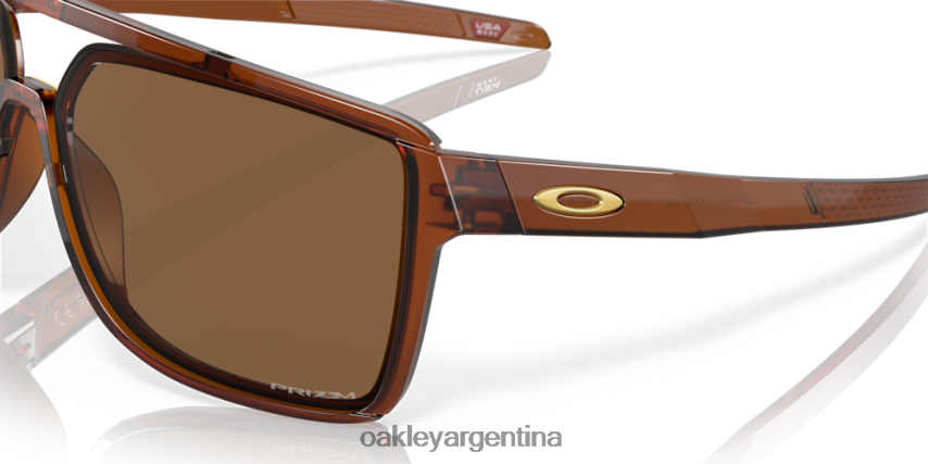 Oakley castillo NBFV42208 gafas lentes prizm bronce, montura rootbeer