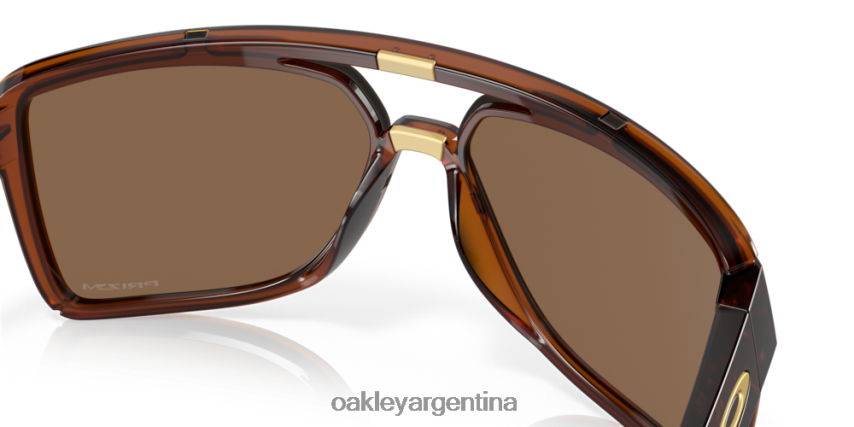 Oakley castillo NBFV42208 gafas lentes prizm bronce, montura rootbeer