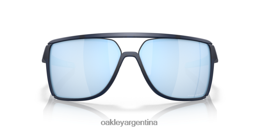 Oakley castillo NBFV42211 gafas Lentes prizm polarizadas de agua profunda, montura azul translúcida mate