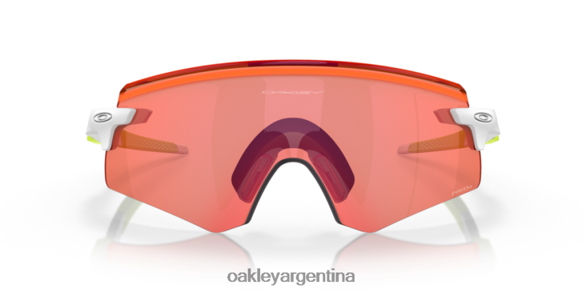 Oakley codificador NBFV421050 gafas Lentes Prizm Field, montura blanca mate.