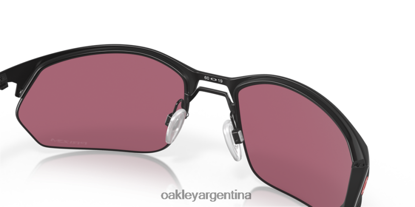 Oakley grifo de alambre 2.0 NBFV42380 gafas Lentes Prizm Road, montura negra satinada.