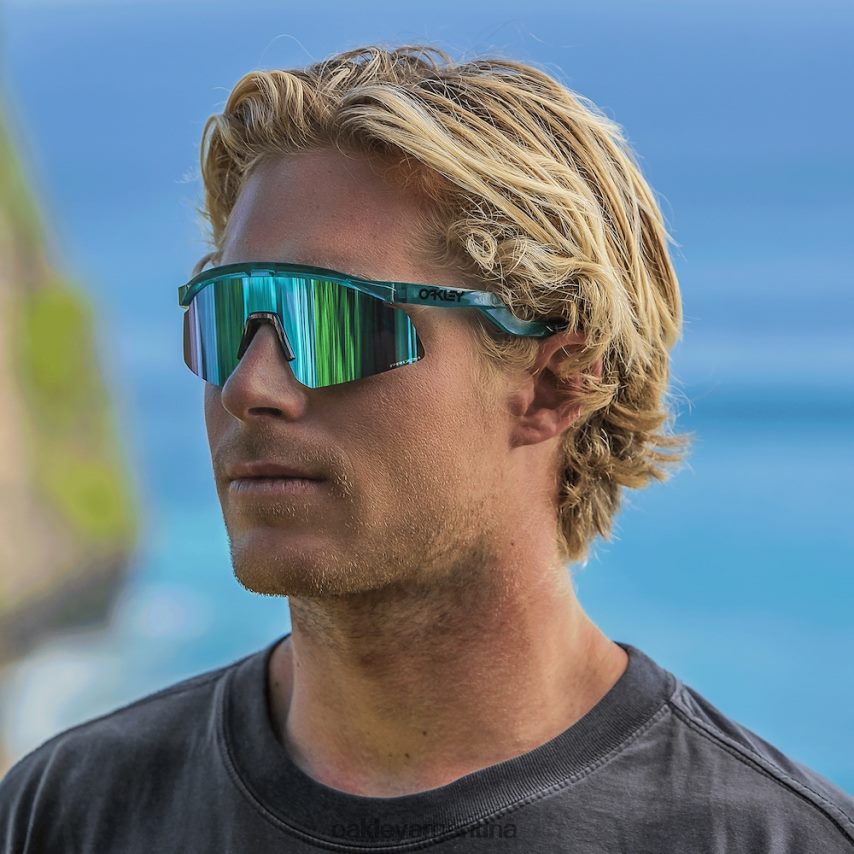 Oakley hidra NBFV42148 gafas lentes prizm de zafiro, montura trans artic surf