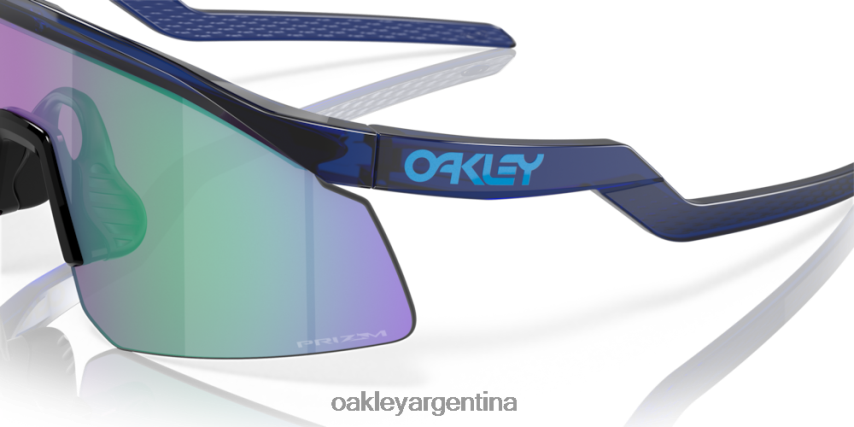 Oakley hidra NBFV42153 gafas lentes prizm jade, montura azul translúcida