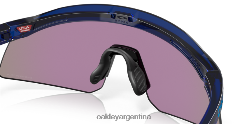 Oakley hidra NBFV42153 gafas lentes prizm jade, montura azul translúcida