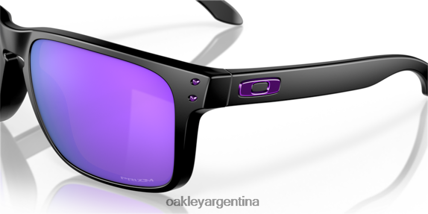Oakley holbrook xl NBFV4210 gafas lentes prizm violeta, montura negro mate