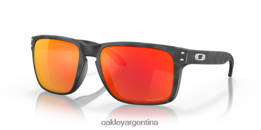 Oakley holbrook xl NBFV4214 gafas Lentes prizm ruby, montura camo negro mate