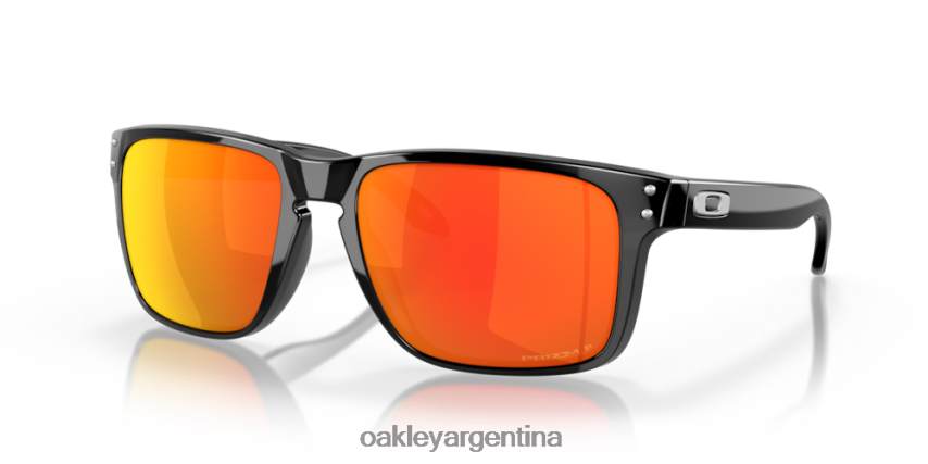 Oakley holbrook xl NBFV4216 gafas lentes polarizadas prizm ruby, montura tinta negra