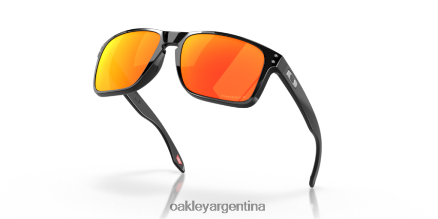 Oakley holbrook xl NBFV4216 gafas lentes polarizadas prizm ruby, montura tinta negra