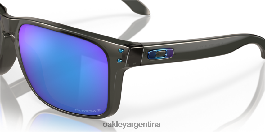 Oakley holbrook xl NBFV428 gafas lentes polarizadas prizm sapphire, montura gris humo