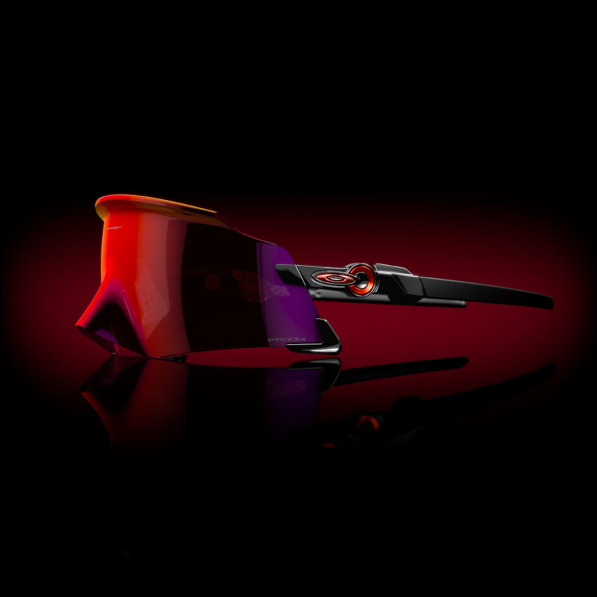 Oakley kato NBFV42988 gafas Lentes Prizm Road, montura negra pulida.