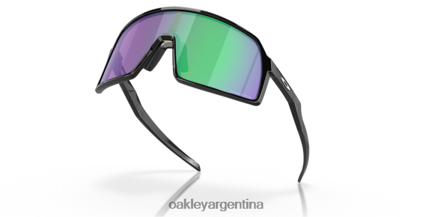 Oakley sutro s NBFV42277 gafas lentes prizm jade, montura negra pulida