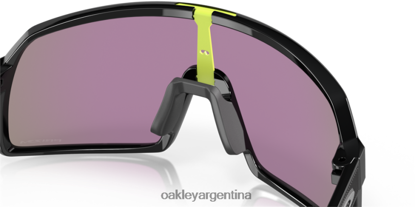 Oakley sutro s NBFV42277 gafas lentes prizm jade, montura negra pulida