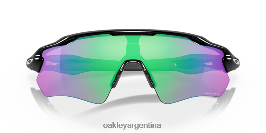 Oakley trayectoria del radar ev NBFV4227 gafas Lentes Prizm Golf, montura negra pulida.