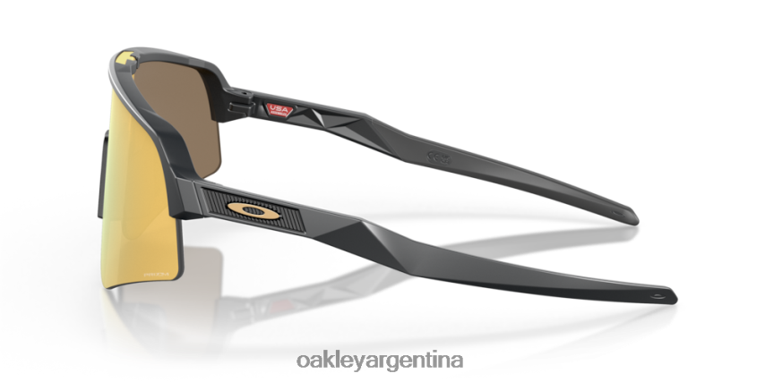 Oakley barrido sutro lite NBFV42197 gafas Lentes prizm 24k, marco de carbono mate.