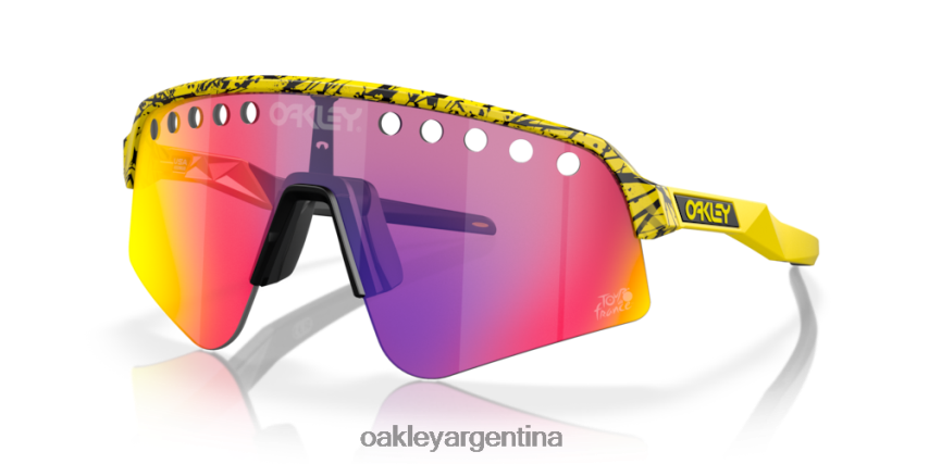 Oakley barrido sutro lite del tour de francia 2023 NBFV421018 gafas lentes prizm road, marco tdf salpicado
