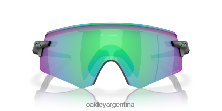Oakley codificador (ajuste de puente bajo) NBFV421066 gafas lentes prizm jade, montura tinta negra mate