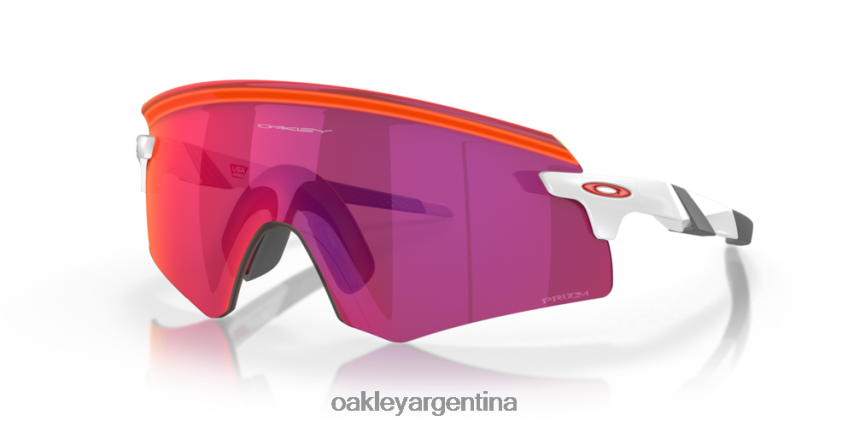 Oakley codificador (ajuste de puente bajo) NBFV421067 gafas Lentes prizm road, montura blanca.
