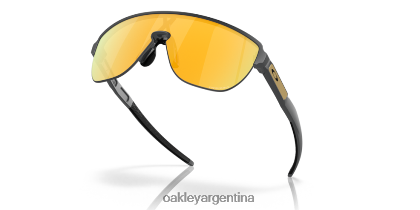 Oakley corredor NBFV42117 gafas Lentes de iridio de 24k, marco de carbono mate.