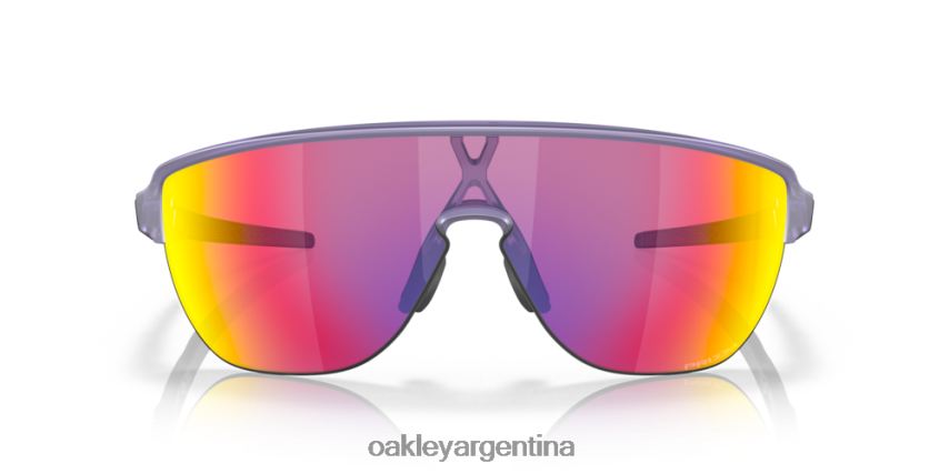 Oakley corredor (ajuste de puente bajo) NBFV42171 gafas Lentes prizm road, montura lila transparente mate