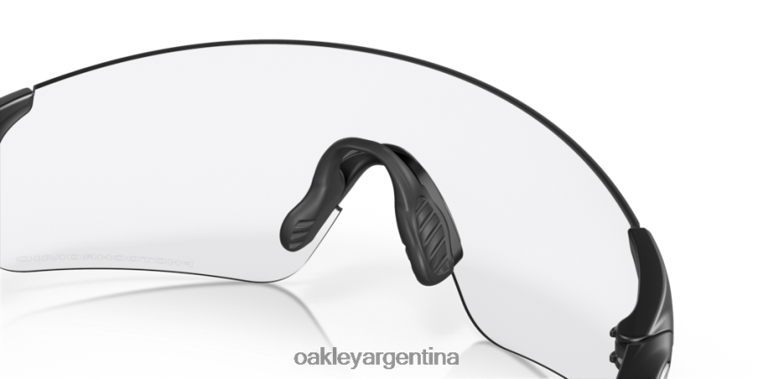 Oakley cuchillas evzero NBFV42284 gafas Lentes fotocromáticas de iridio de transparente a negro, montura negra mate