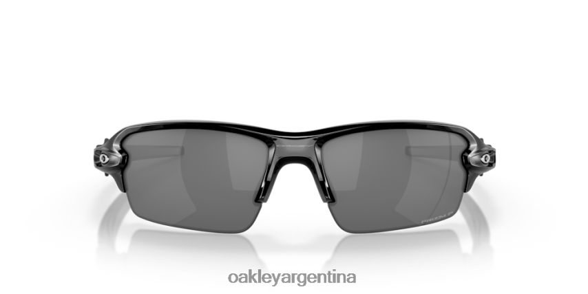 Oakley flak 2.0 (ajuste de puente bajo) NBFV42868 gafas lentes prizm polarizadas negras, montura negra pulida