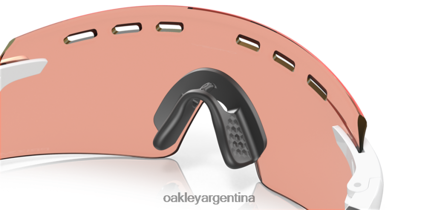 Oakley huelga del codificador NBFV42766 gafas Lentes Prizm Field, montura blanca pulida.