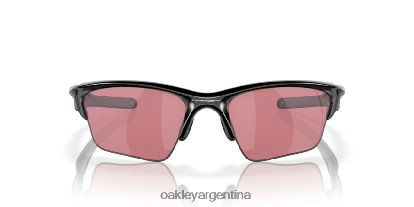 Oakley media chaqueta 2.0 xl NBFV42417 gafas Lentes Prizm Dark Golf, montura negra pulida.