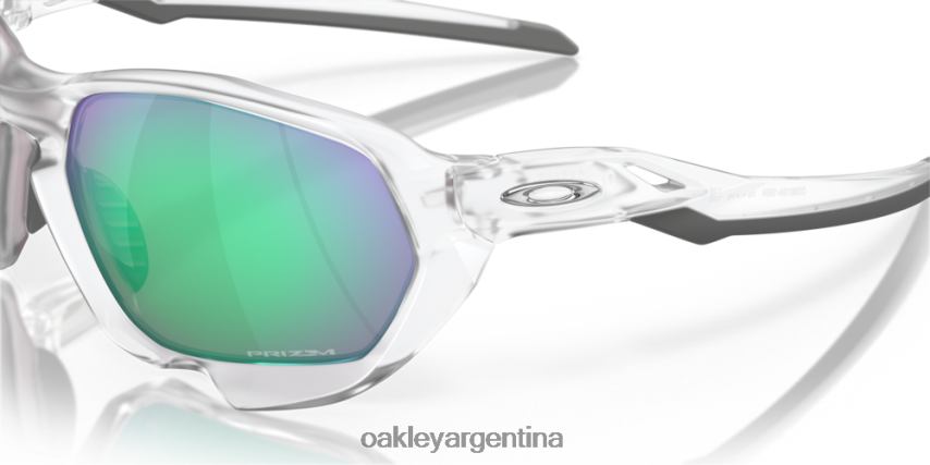 Oakley plazma (ajuste de puente bajo) NBFV42591 gafas Lentes prizm road jade, montura transparente mate