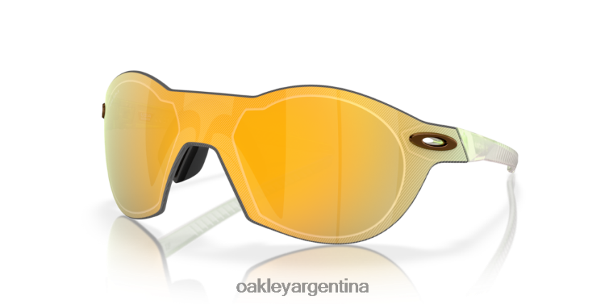 Oakley re:subzero descubre la colección NBFV42173 gafas Lentes prizm 24k, montura opalina jade mate claro