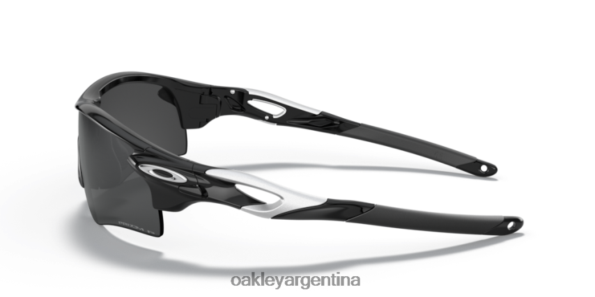 Oakley ruta de bloqueo de radar (ajuste de puente bajo) NBFV42712 gafas lentes prizm polarizadas negras, montura negra pulida