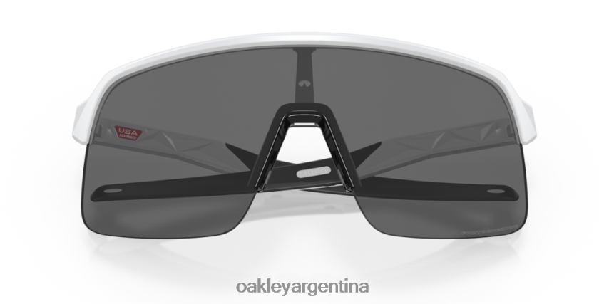 Oakley sutro lite (ajuste de puente bajo) NBFV42454 gafas Lentes fotocromáticas de iridio de transparente a negro, montura blanca mate
