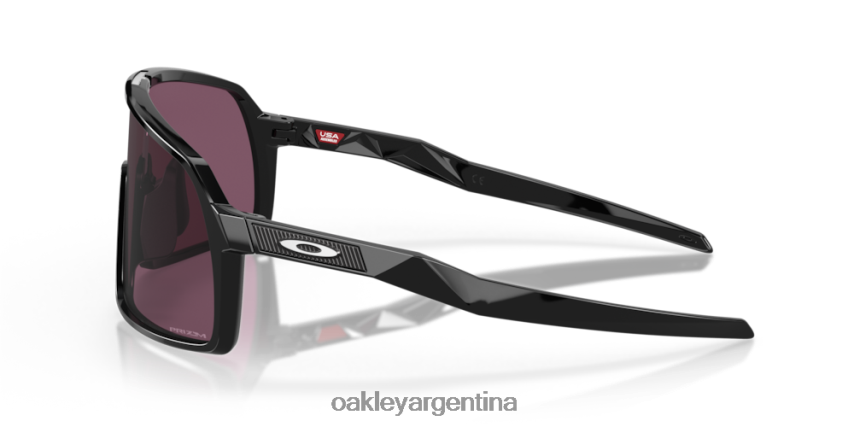 Oakley sutro s NBFV42272 gafas lentes prizm road negras, montura negra pulida