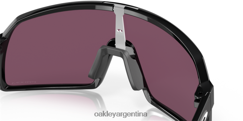 Oakley sutro s NBFV42272 gafas lentes prizm road negras, montura negra pulida