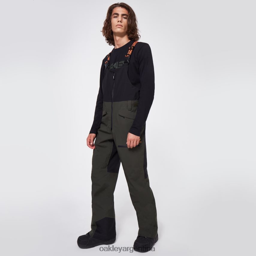 Oakley babero de concha tnp NBFV422863 ropa verde negro