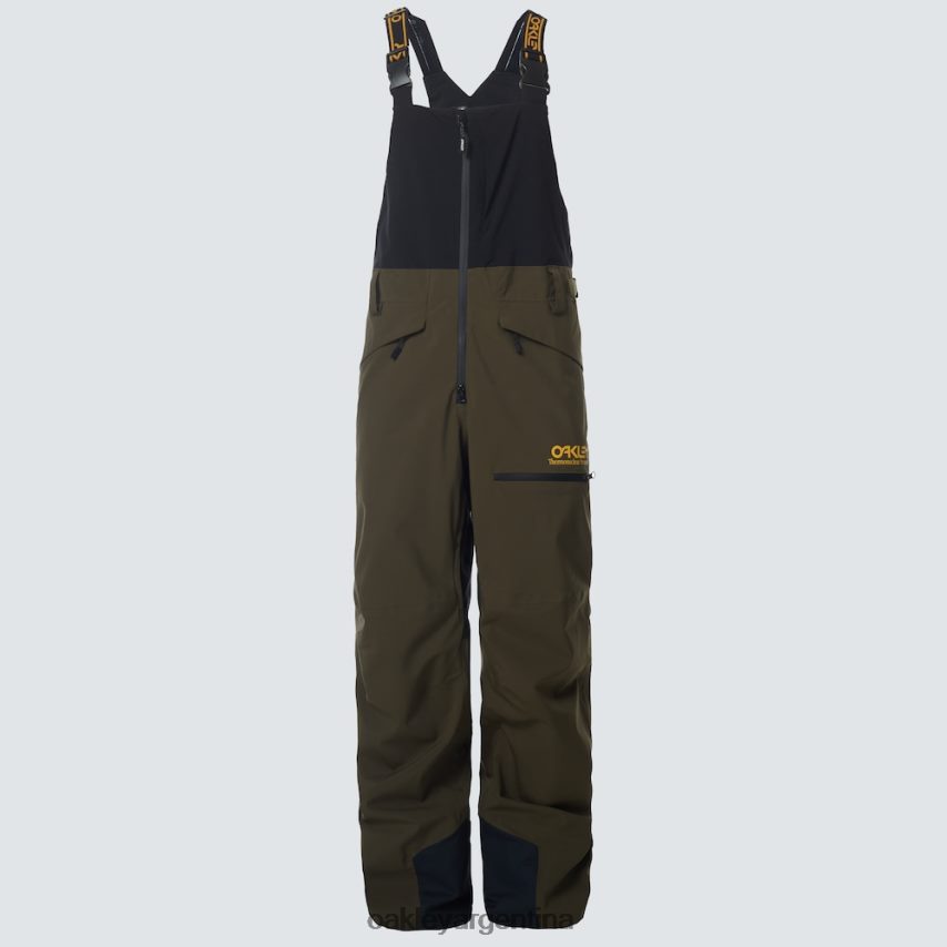 Oakley babero de concha tnp NBFV422863 ropa verde negro