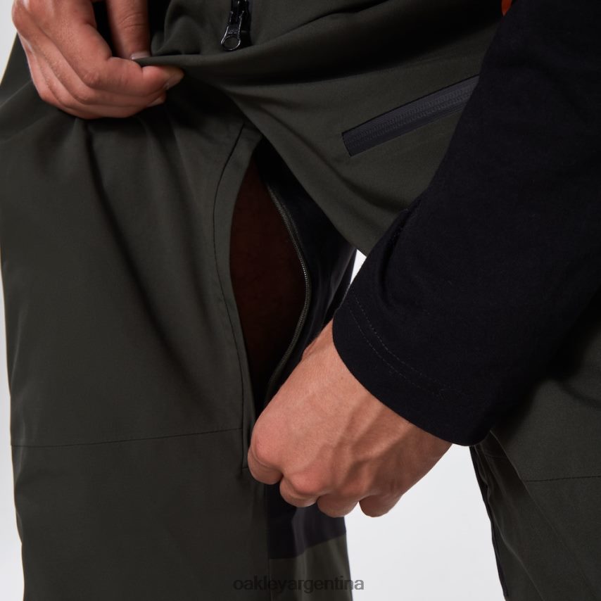 Oakley babero de concha tnp NBFV422863 ropa verde negro