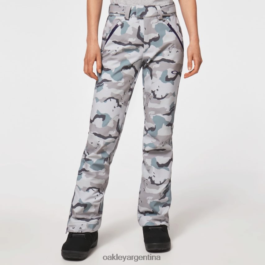 Oakley pantalón softshell para mujer NBFV422799 ropa b1b camuflaje gris