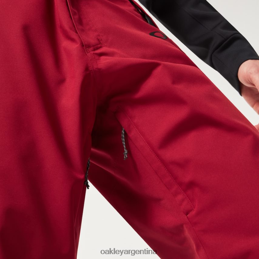 Oakley mejor pantalón aislante cedar rc NBFV422903 ropa rojo hierro