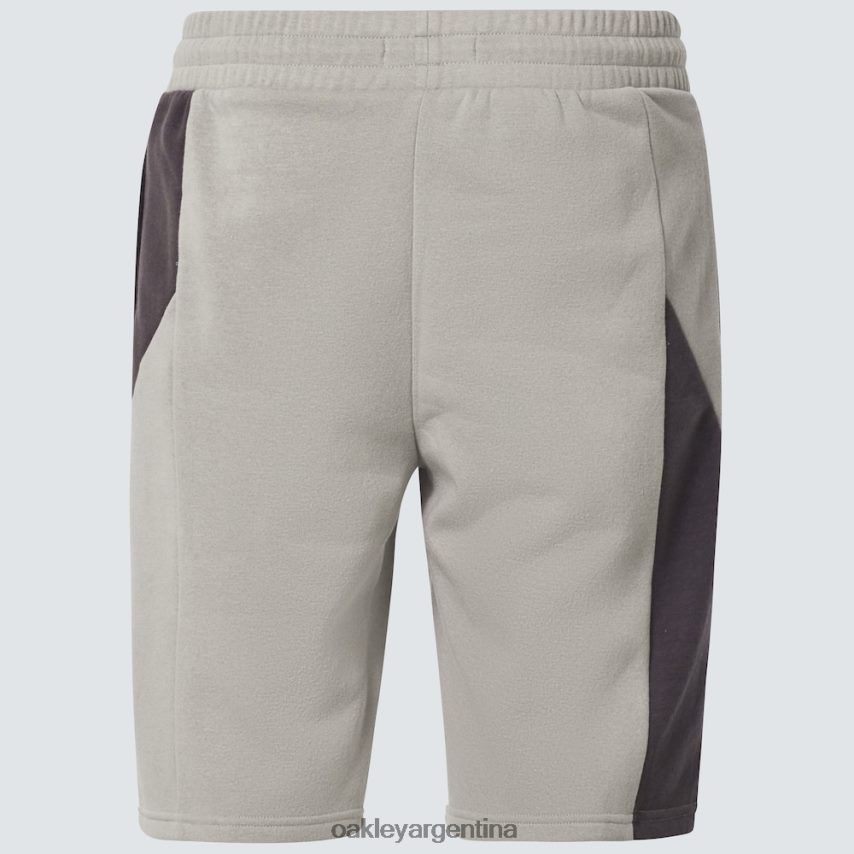 Oakley pantalones cortos de retroceso NBFV422746 ropa gris piedra