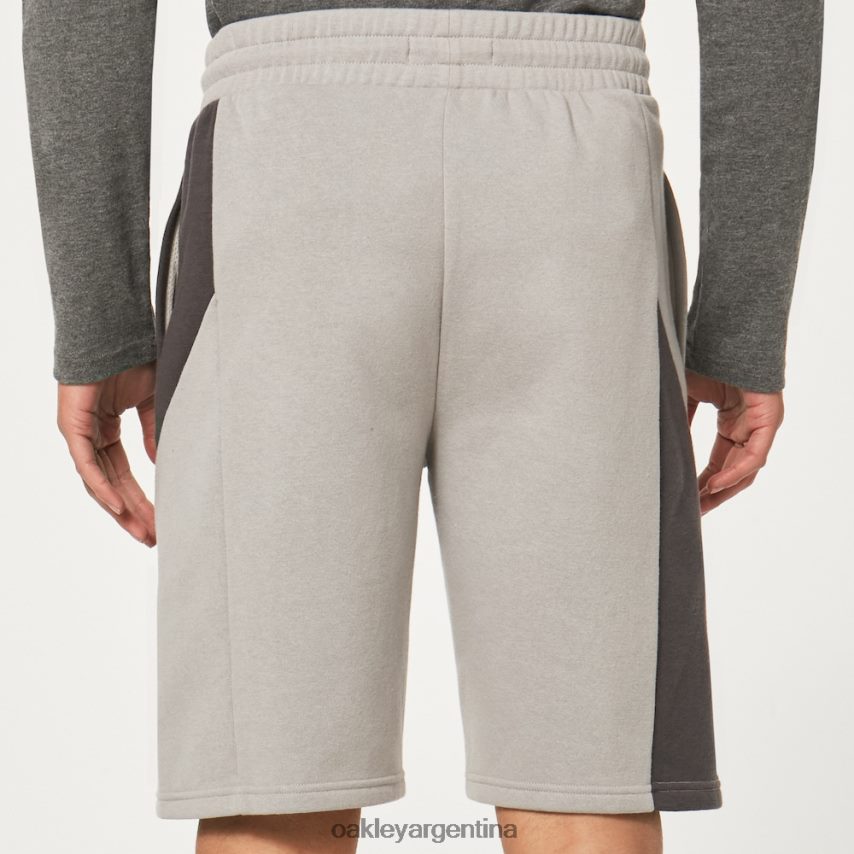Oakley pantalones cortos de retroceso NBFV422746 ropa gris piedra