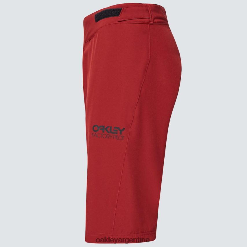 Oakley piloto de fábrica lite corto NBFV422849 ropa rojo hierro
