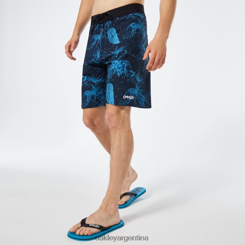 Oakley bañador ohana floral de 20" NBFV422895 ropa rana flor azul
