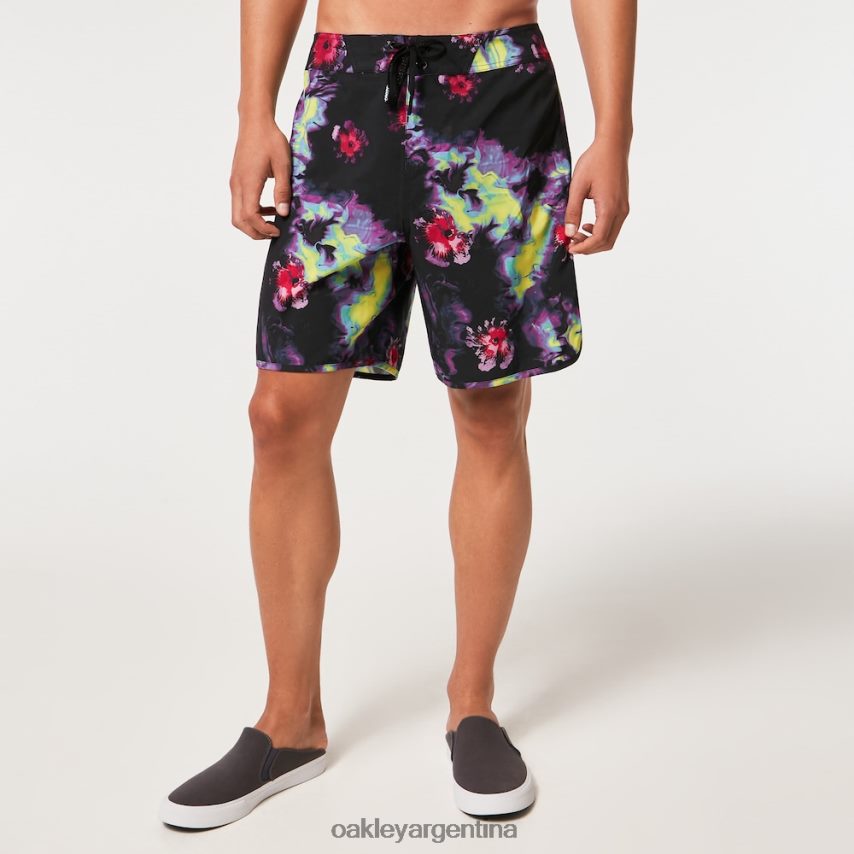 Oakley boardshort floral de 19" NBFV422905 ropa estampado de flores ácidas