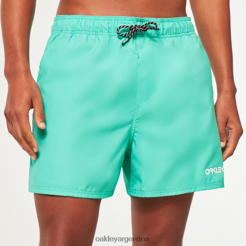 Oakley shorts de playa de 16" para voleibol de playa NBFV422644 ropa Menta verde