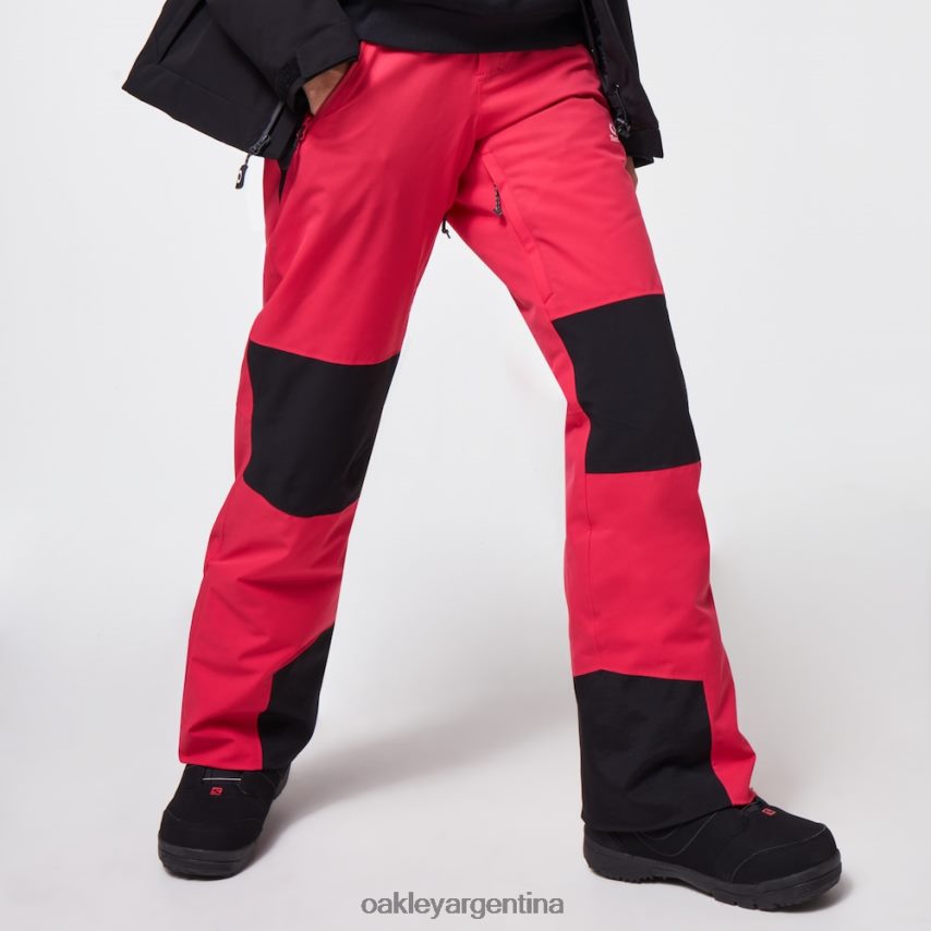 Oakley pantalón aislante tnp para mujer NBFV422738 ropa rojo rubí